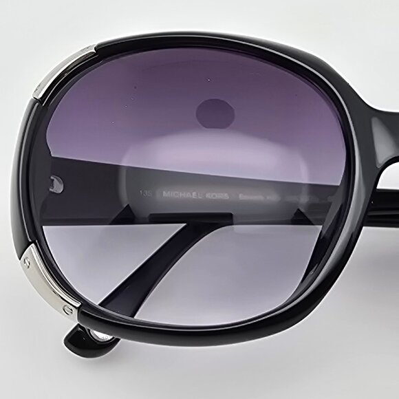 Michael Kors MKS205 Beverly Hills Black Frame Grey Gradient Lens Sunglasses 59mm main image 11